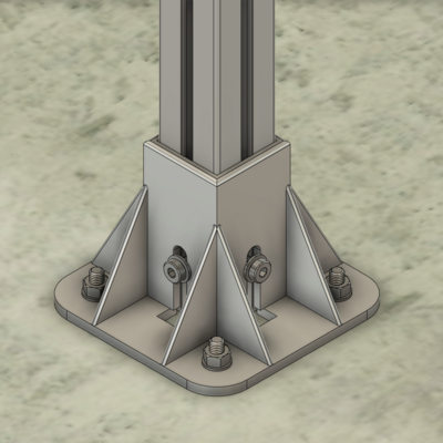 24-123S-0 MODULAR SOLUTIONS 1/2 IN X 3 IN WEDGE ANCHOR